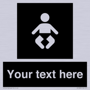 Custom information: black panel baby change